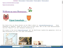 Tablet Screenshot of nb.mijnhomepage.nl